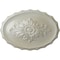 Ekena Millwork Oxford Ceiling Medallion, Hand-Painted Flash Blue, 16 7/8"W x 11 3/4"H x 1 1/2"P CM16OXFBS - alternate 1